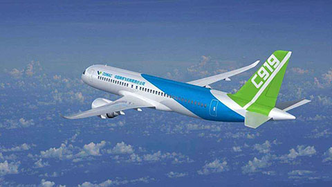 大飛機C919的呼吸空氣更干凈、新鮮、均勻