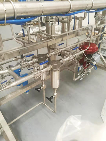 SR HP系列不銹鋼高壓過濾器安裝在高壓系統中